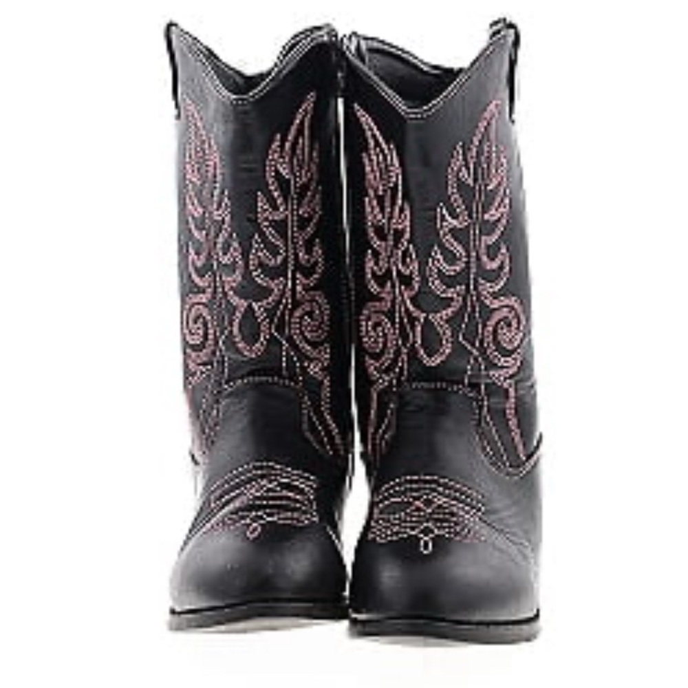 Deer Stags Western Embroidered Boots